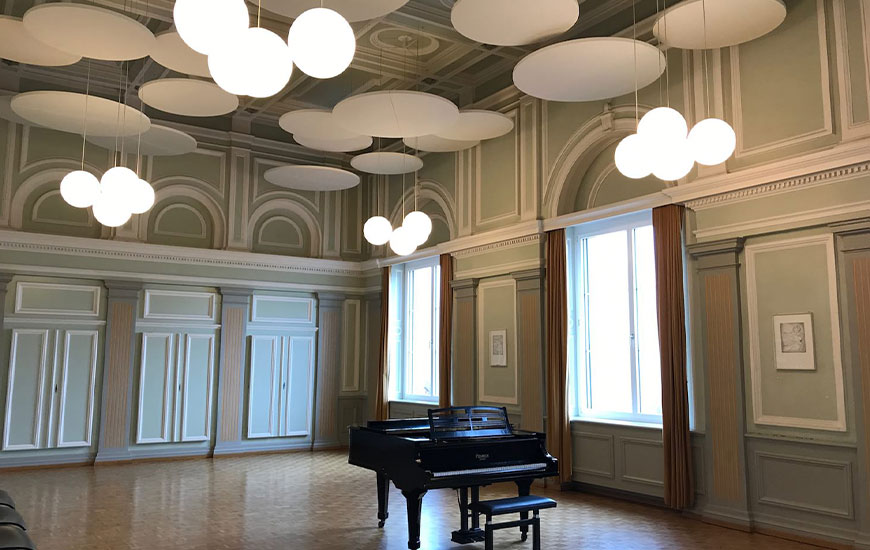 piyano odası akustik tavan kaplama